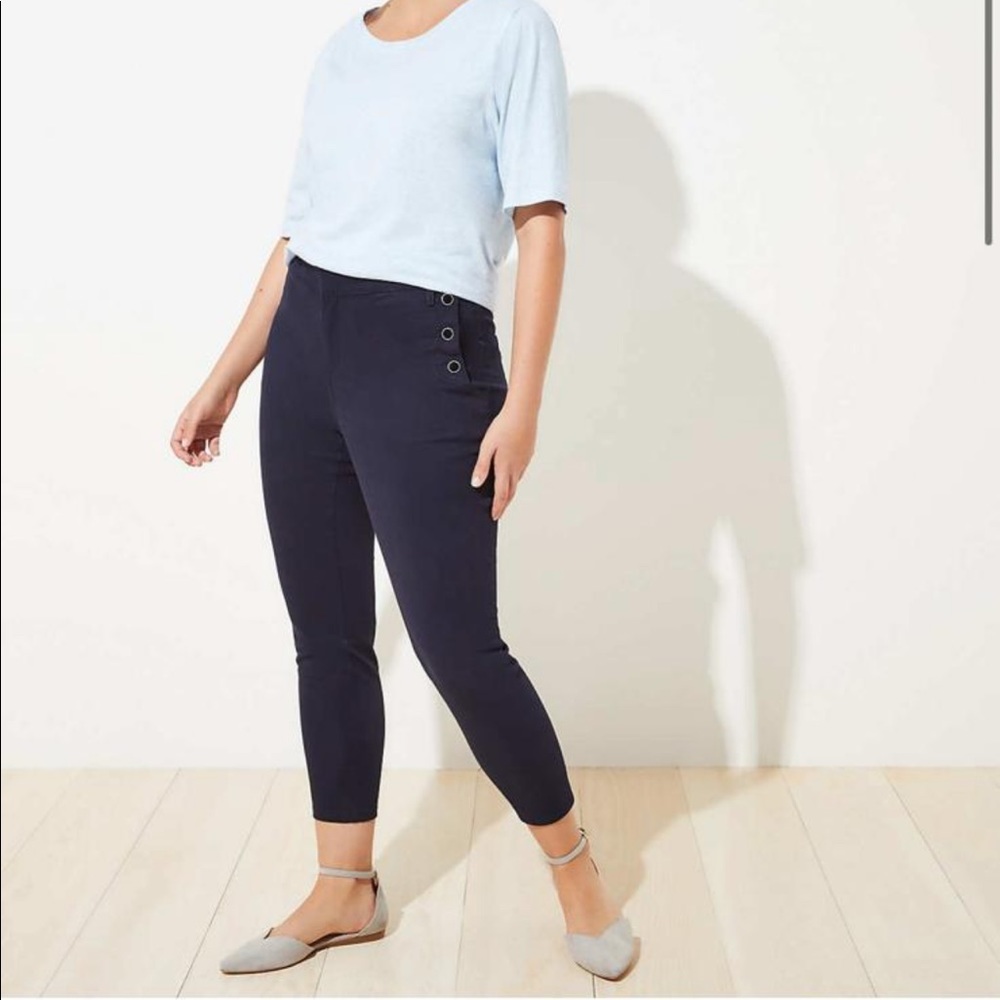 Loft Plus Sailor Sateen Leggings